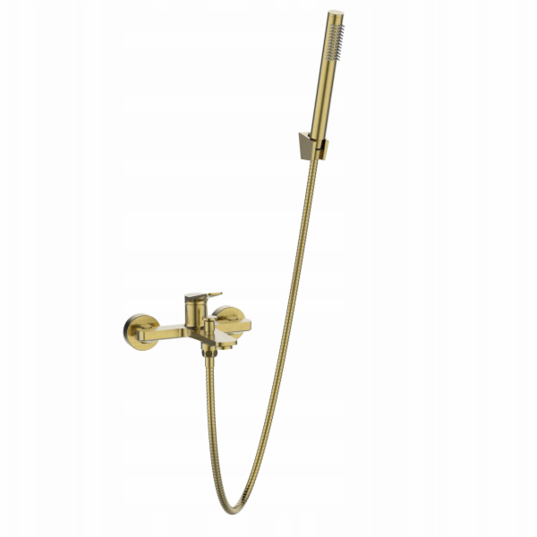 Invena Vanová baterie se sprchovou sadou Alonia, kartáčov...