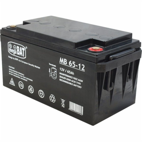 MPL Power Baterie VRLA MB 65-12 (350/166/174 mm)