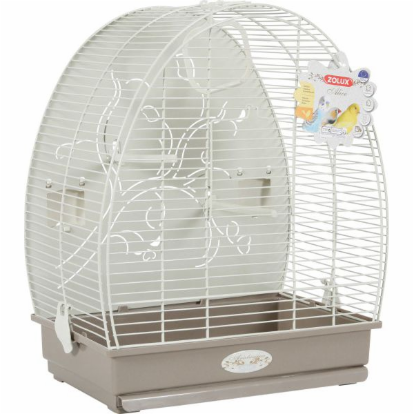 Zolux ZOLUX Klec ARABESQUE ALICE 49,5x30x41 cm světle hnědá