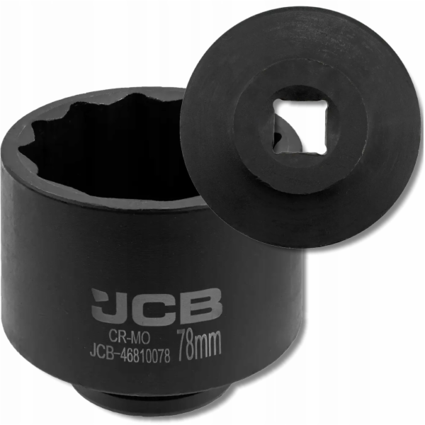JCB 3/4 hluboký rázový nástrčný klíč 78 mm (12hranný)