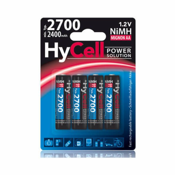 Ansmann Baterie HyCell AA / R6 2400mAh, 4 ks.