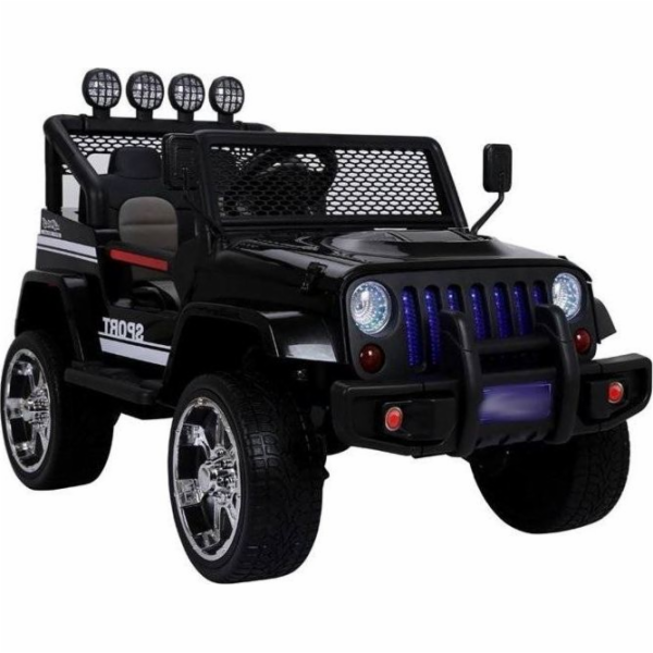 Lean Sport Car na baterie S2388 Jeep Black 4x45W