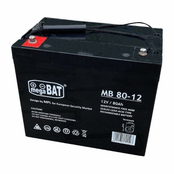 MPL Power Baterie VRLA MB 80-12 (260/168/211 mm)