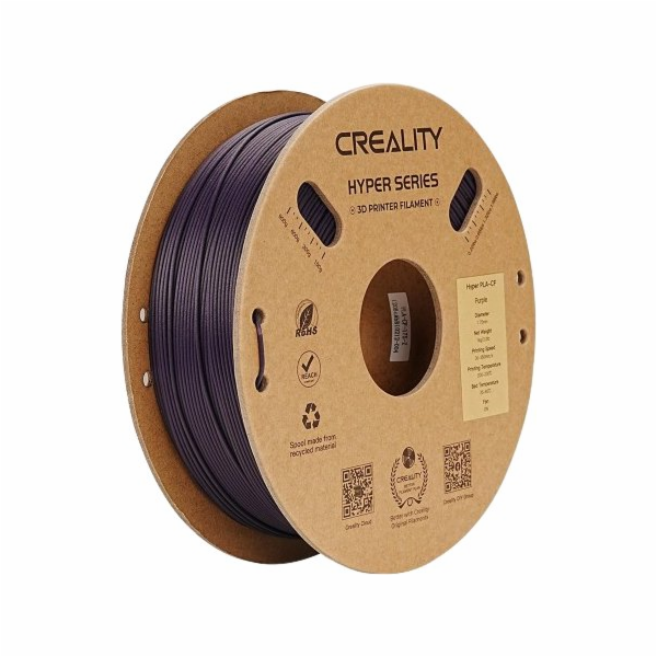 Creality Filament Hyper PLA-CF, 1 kg, 1,75 mm, fialový (3...