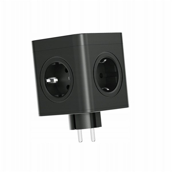 Plastrol Rozbočovače 4x2p+Z a 2xUSB-A; 1xuSB-C Schuko; KEL