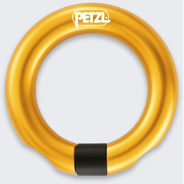 Rock Empire Petzl Ring Otevřený žlutý kroužek s ochranou