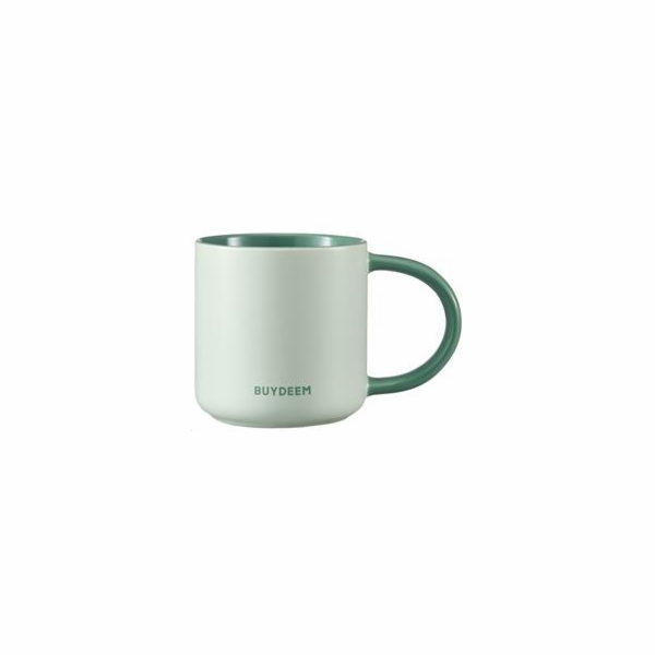 BUYDEEM CD1018 Ceramic Mug 300 ml, color Cozy Greenish