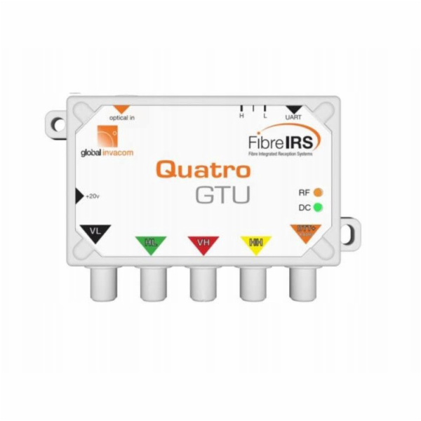 IRIS GI-FIBRE-IRS-GTU/MKIII QUATRO OPTICKÝ SATELITNÍ PŘIJ...