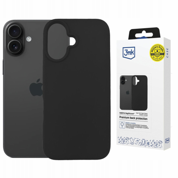 3MK Silikonový kryt Hardy MagSilicone pro Apple iPhone 16...