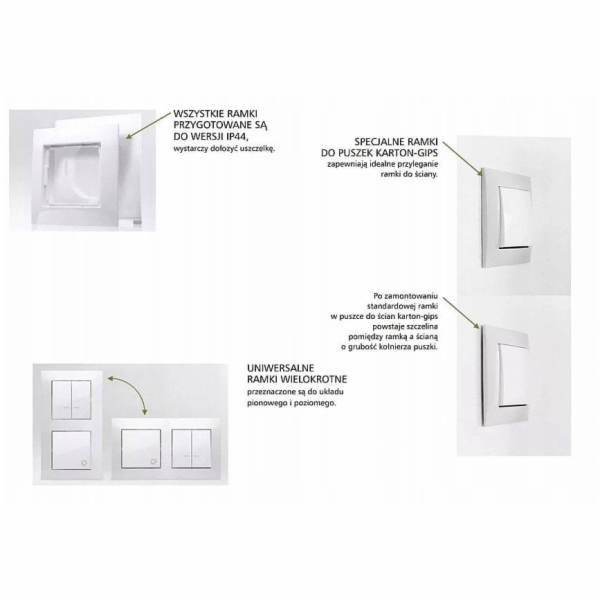 Kontakt-Simon LED SVÍTIDLO DOSB.01/11-SIMON54 Premium