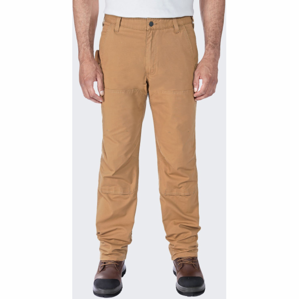 Carhartt Pracovní kalhoty Rugged RipSto hnědé barvy