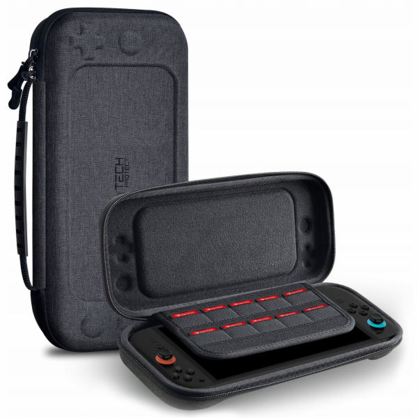 Tech-Protect Pevné pouzdro pro Nintendo Switch 2, tmavě šedé