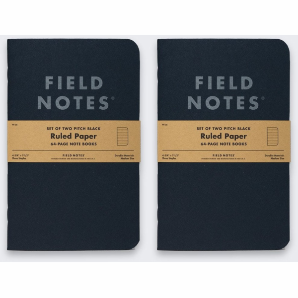 Make Notes Poznámky k terénu Pirch Black Large Linie 2 Pa