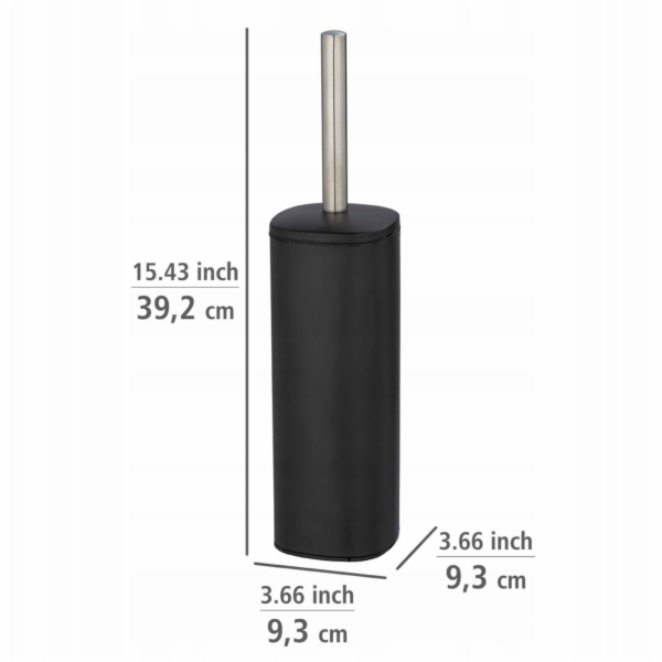 Wenko&nbsp;ALASSIO,&nbsp;lakovaný&nbsp;ocelový&nbsp;toaletní&nbsp;kartáč