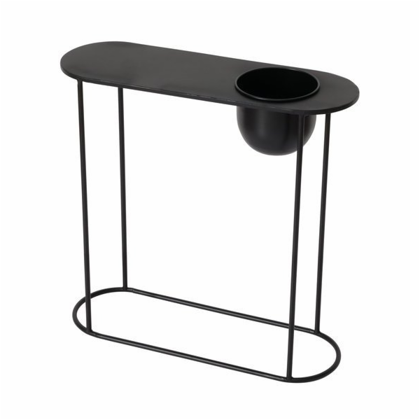 Boltze Kovový odkládací stolek PLUTO, výška 56 cm