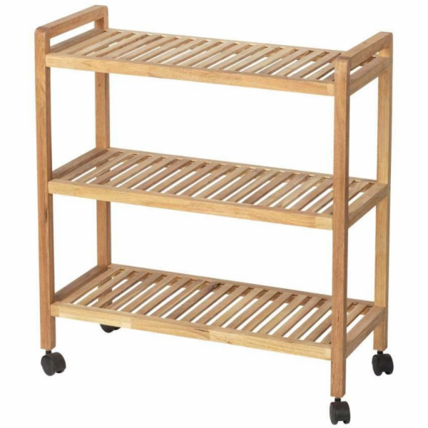 Wenko Koupelnová police NORWAY na kolečkách se třemi poli...