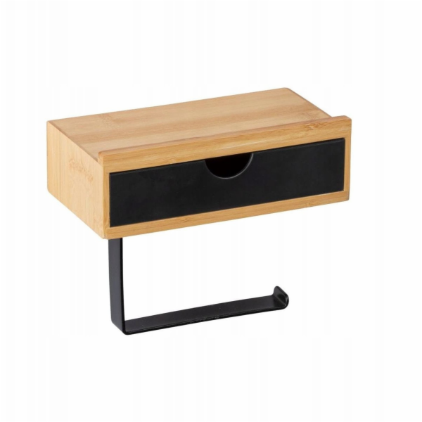 Wenko Držák toaletního papíru BAMBUS s bambusovou zásuvko...