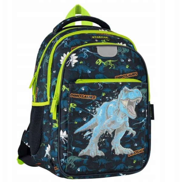 Starpak ŠKOLNÍ BATOH DINO SVÍTÍCÍ VE TMĚ STK-15 PB1/12