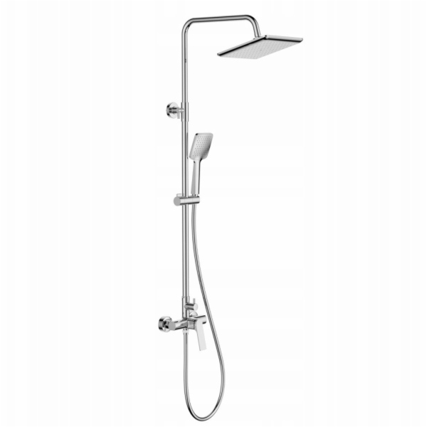 Invena Sprchová sada s dešťovou sprchou Neri, chrom AU-09...