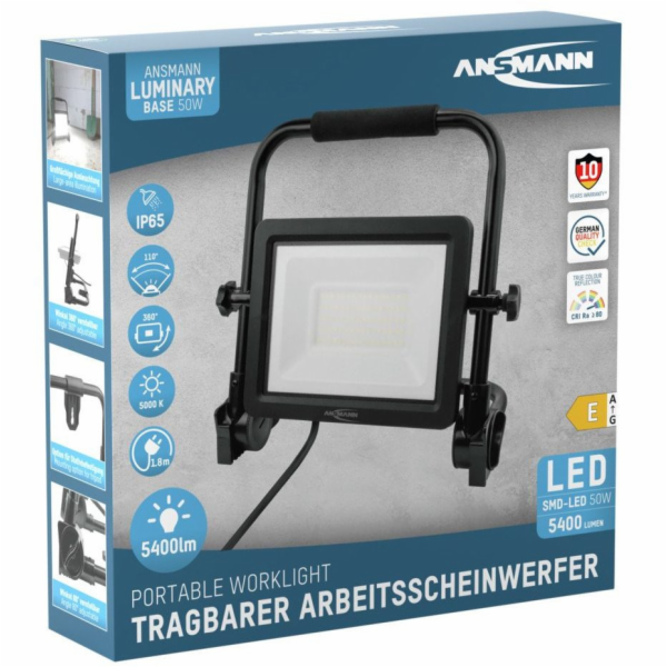 Ansmann Průmyslová lampa FL50W-AC Průmyslové svítidlo EEC...