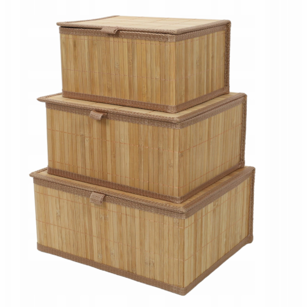 Ikonka Sada tří velikostí uzavřených košíků