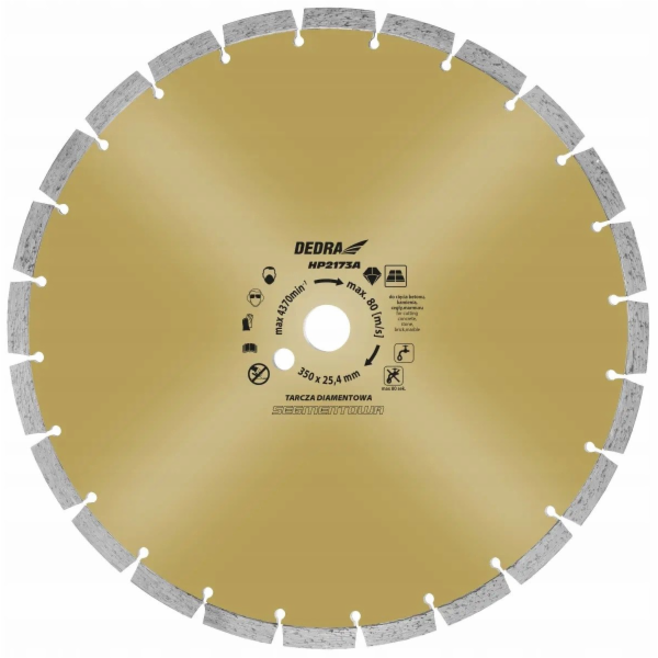 ATLAS Diamantový kotouč na beton 400/25,4 #DED8837