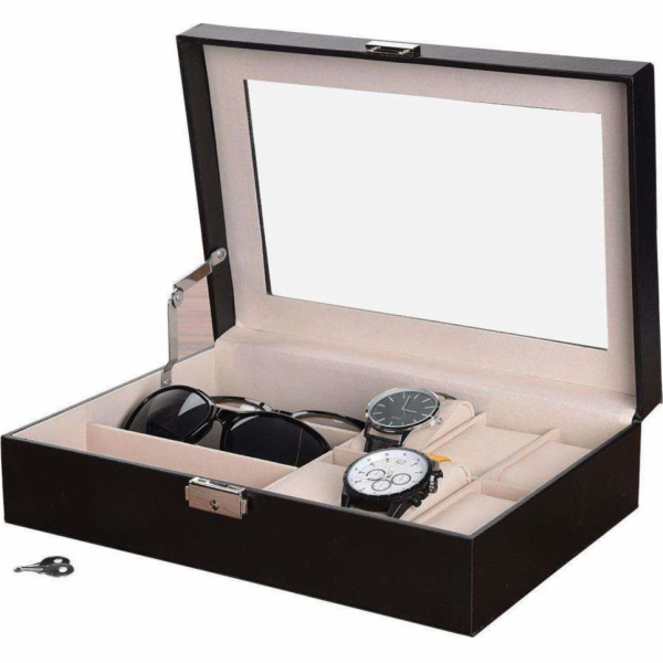 KMTP Organizér Box na 6 hodinek a 3 brýle