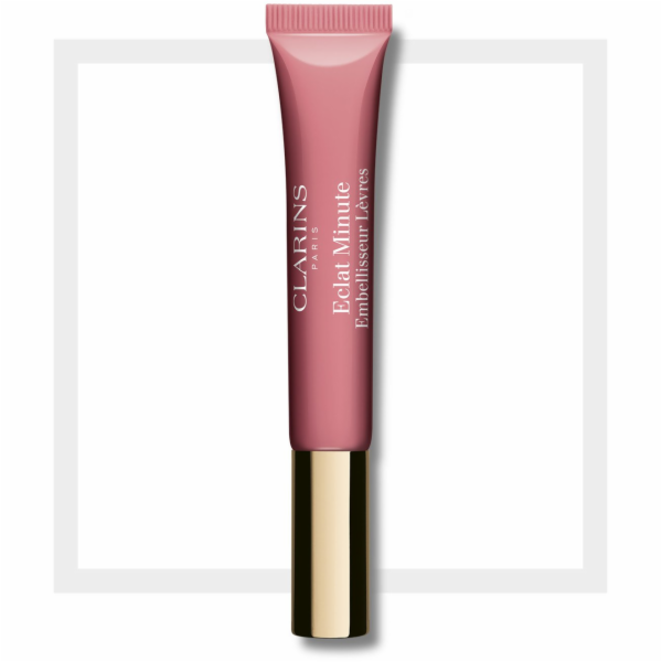 Clarins Lupu blizgis Natural Lip Perfector, růžový třpyt,...