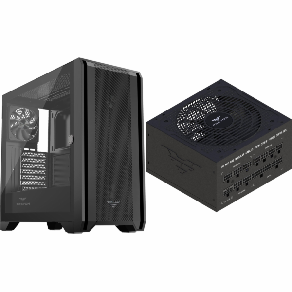 PREYON Černé pouzdro Nest Windy + napájecí zdroj PREYON E...