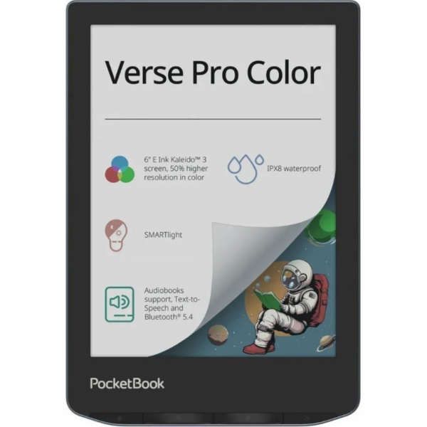 PocketBook&nbsp;Čtečka&nbsp;elektronických&nbsp;knih&nbsp;Verse&nbsp;Pro&nbsp;Color&nbsp;+&nbsp;p...