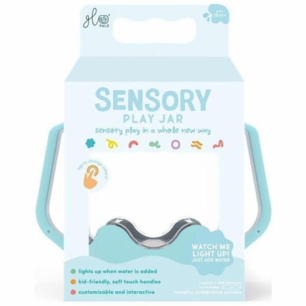 Artgeist Glo Pals, senzorická sklenice plnitelná vodou, m...