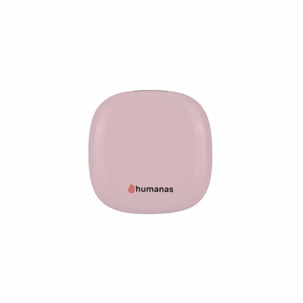 Humanas Kosmetické zrcátko HS-PM01 s LED podsvícením - rů...