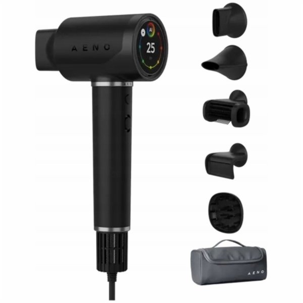 AENO Fén na vlasy HD5B - barva černá