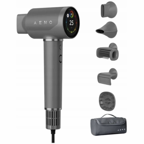 AENO Fén na vlasy HD5B - barva šedá