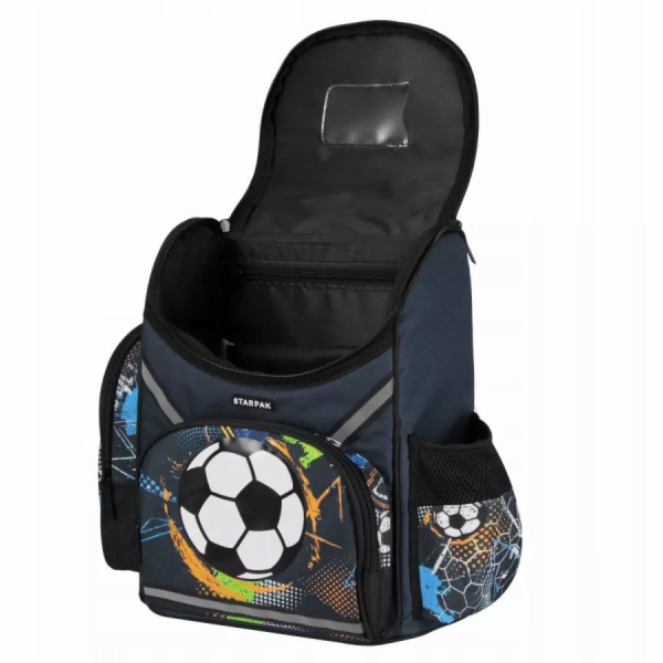 Starpak ŠKOLNÍ BATOŽÁK NA FOTBALOVÝ MODRO STK-24 PB 1/6