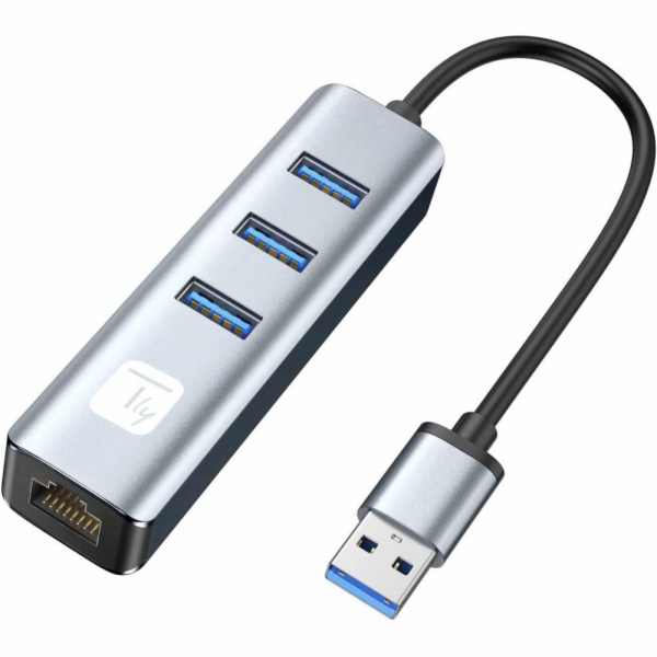 Techly Síťový adaptér iDATA USB 3.0 - RJ45 (TLY_366907)