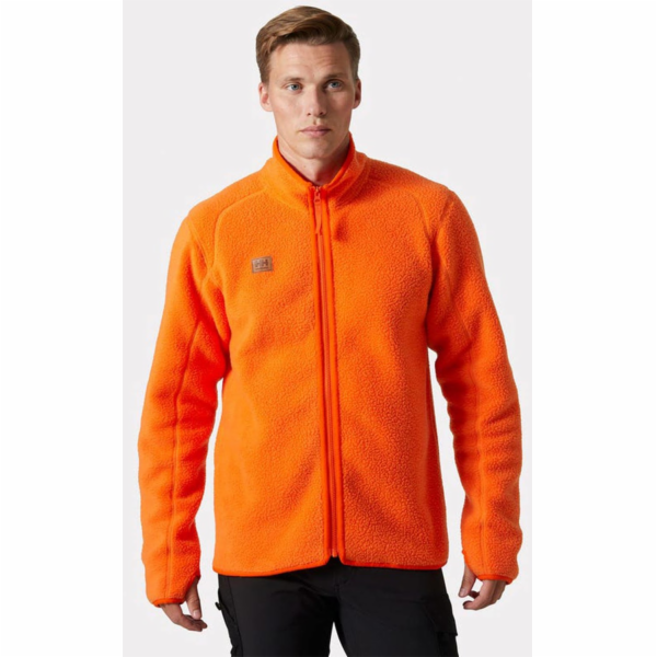 Helly Hansen Bunda Heritage Pile Jacket Dark Orang Polar