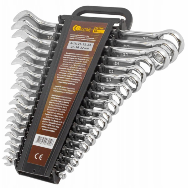 Forcekraft Sada očkoplochých klíčů 8-32 mm, 18 kusů.