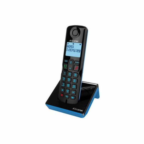 Alcatel S280 ČERNÁ/MODRÁ - DECT TELEFON