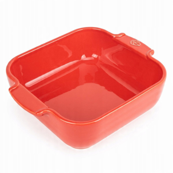 Peugeot APPOLIA Čtvercový talíř 28 cm červený