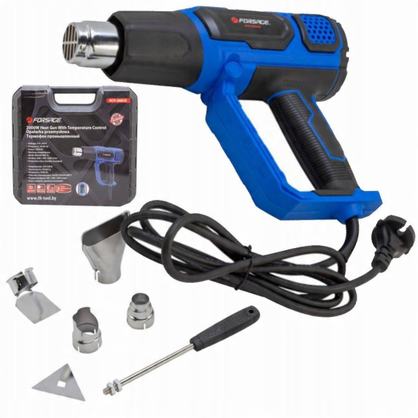 Forcekraft Elektrická horkovzdušná pistole s tryskami (23...