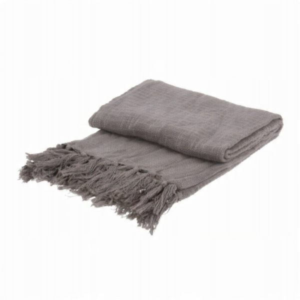 Home Styling Collection Přehoz s třásněmi, 130 x 170 cm