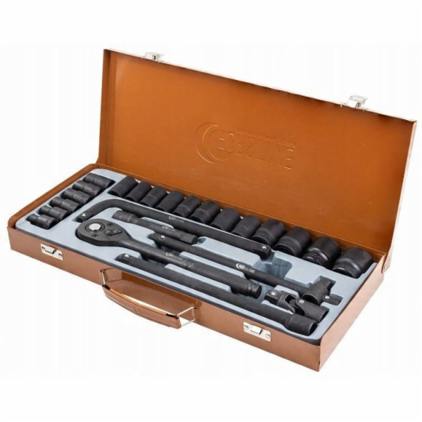 Forcekraft Sada nářadí 1/2 24dílná (8-32 mm) (6hranná)