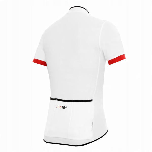 RH+ Cyklistický dres zeroPrime ČERVENO-BÍLÝ - M