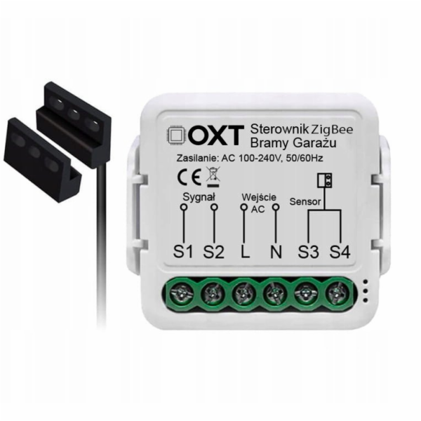 OXT modul se senzorem pro motor garážových vrat ZigBee TUYA