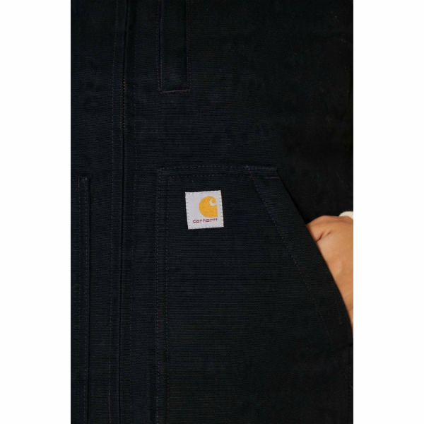 Carhartt Dámská vesta Sherpa Mock Neck, černá