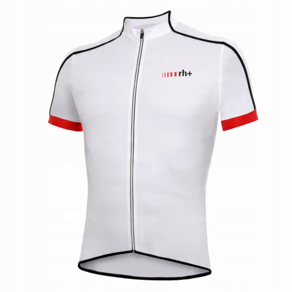 RH+ Cyklistický dres zeroPrime ČERVENO-BÍLÝ - S