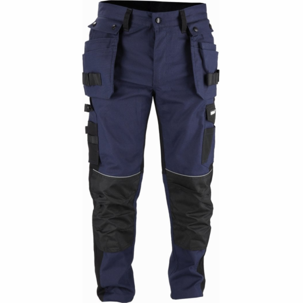 Dedra Kalhoty slimfit s více kapsami XXL/58, gramáž 270 g/m2