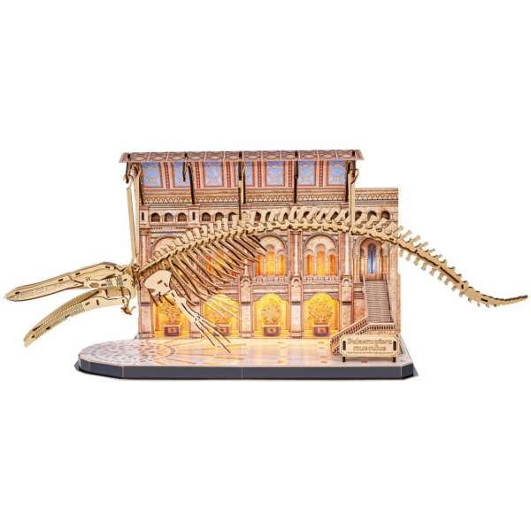 Cubicfun ZÁBAVNÉ 3D LED PUZZLE MUZEUM MODRÁ VELRYBA