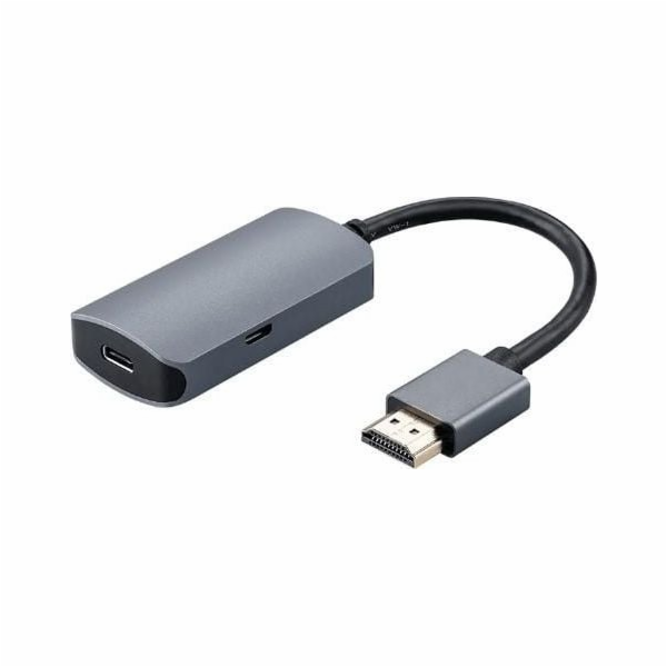 MicroConnect Adaptér USB USB-C na HDMI, šedý (HDMIUSB3.2)